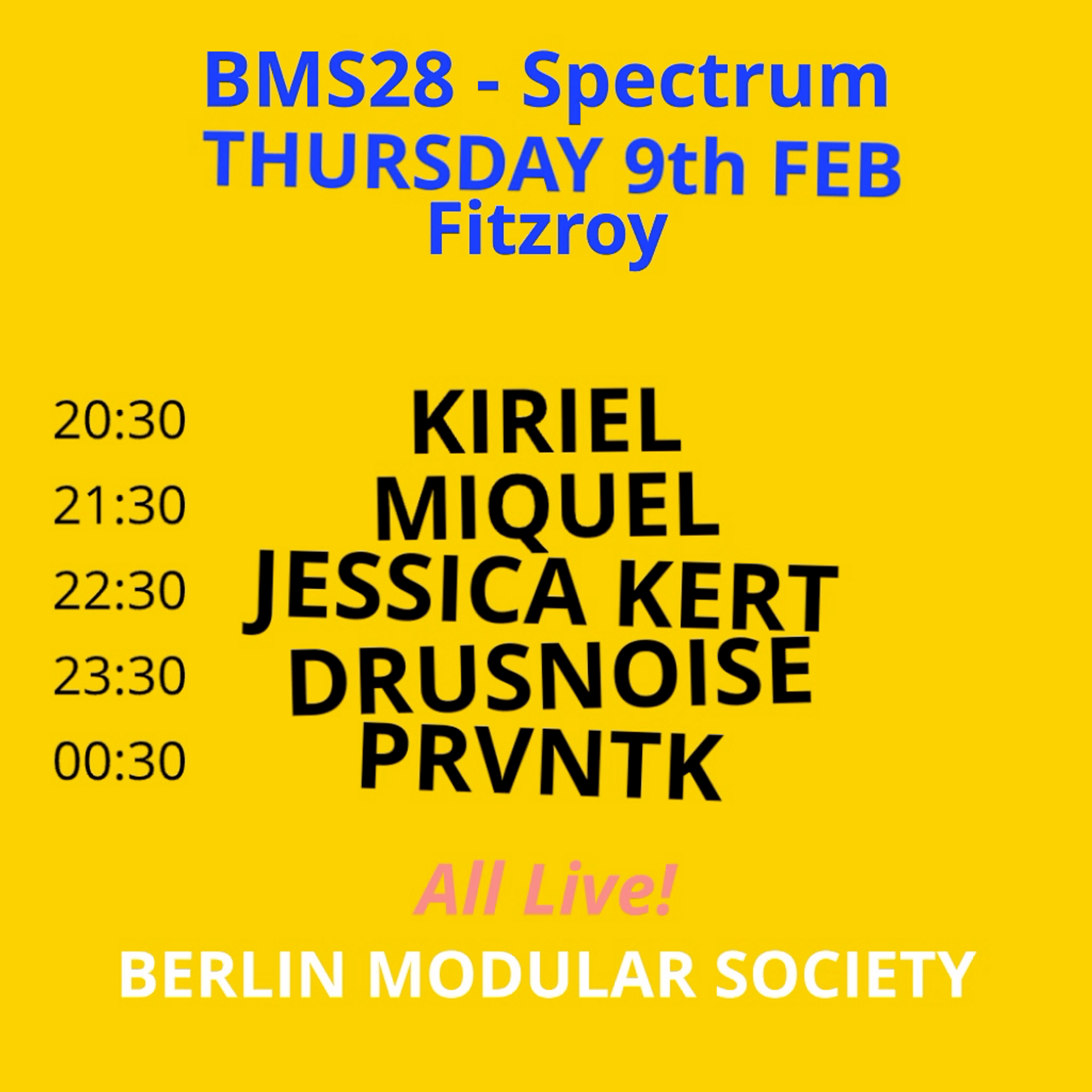 BMS28 still with times